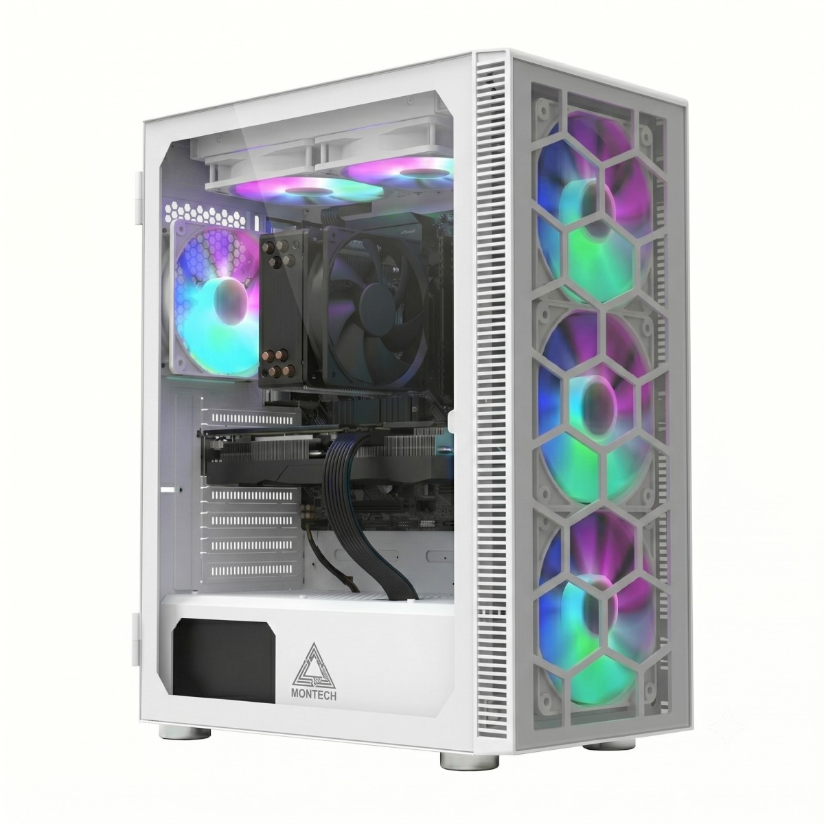 PC GAMER CAPTAIN AMD Ryzen 5 7600 / NVIDIA GeForce RTX 5050 / 16GB DDR5 (2X8GB) / SSD 256GB NVME
