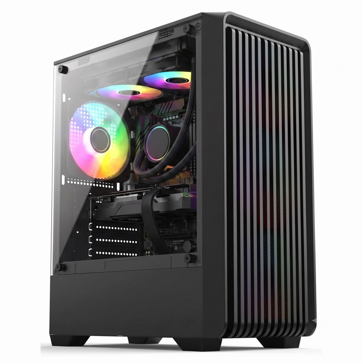 PC GAMER CAPTAIN AMD Ryzen 5 7600X / NVIDIA GeForce RTX 5060 Ti / 16GB DDR5 (2X8GB) / SSD 256GB NVME