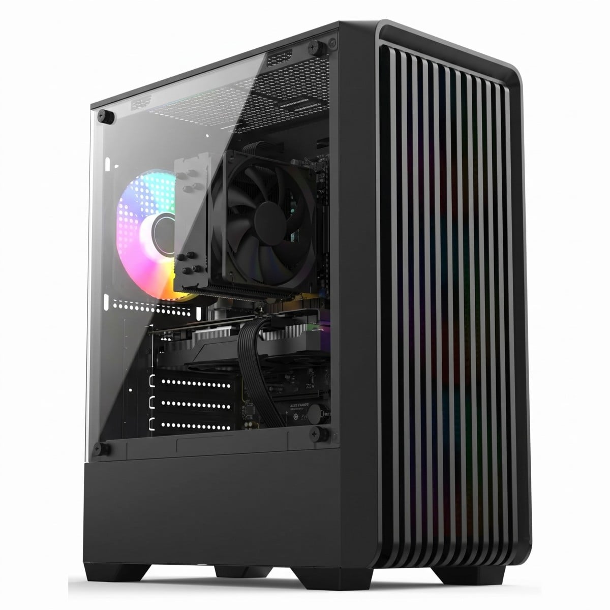 PC GAMER CAPTAIN Intel Core i5 12400 / NVIDIA GeForce RTX 5060 / 16GB DDR4 (2X8GB) / SSD 512GB