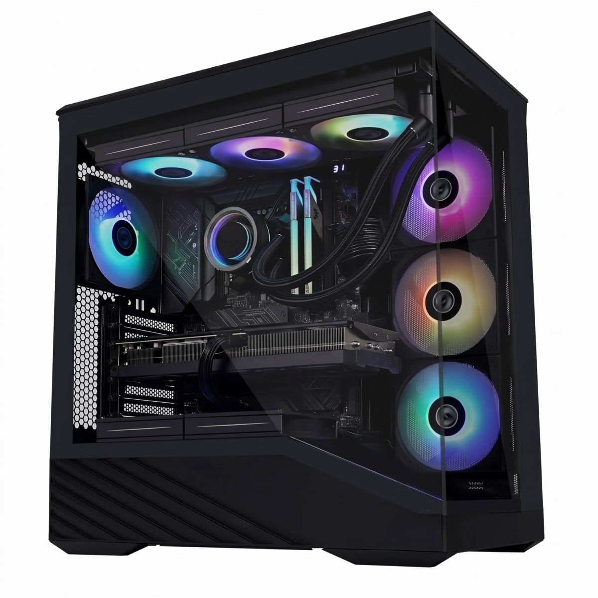 PC GAMER CAPTAIN Intel Core i7 14700F / NVIDIA GeForce RTX 5060 / 32GB DDR4 / SSD 480GB