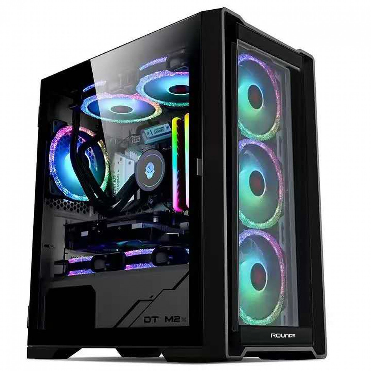 PC GAMER CAPTAIN Intel Core i7 14700K / AMD Radeon RX 9060 XT 16GB / 16GB DDR4 (2X8GB) / SSD 480GB