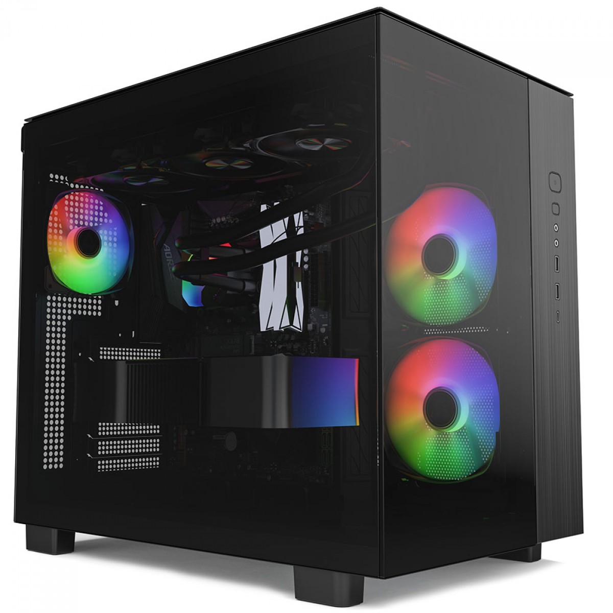 PC Gamer COMMANDER AMD Ryzen 7 7700 / NVIDIA GeForce RTX 5060 Ti / 16GB DDR5 / SSD NVMe 480GB