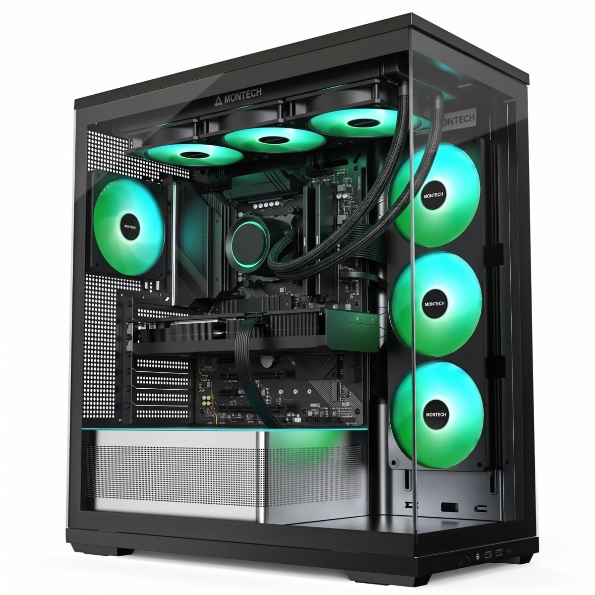 PC GAMER COMMANDER AMD Ryzen 7 7800X3D / NVIDIA GeForce RTX 5060 / 16GB DDR5 (2X8GB) / SSD 1TB 