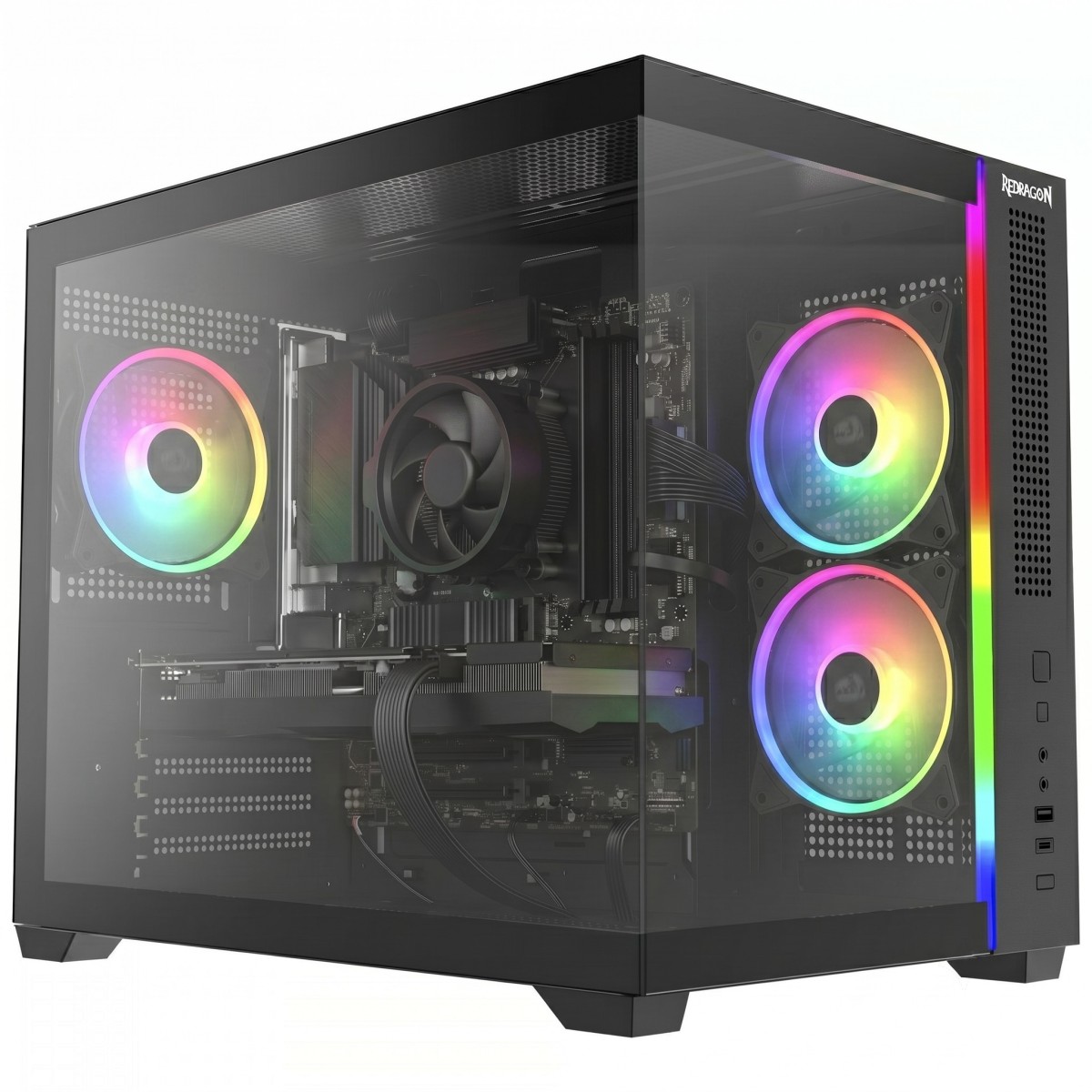 PC GAMER COMMANDER Intel Core i5 14400F / AMD Radeon RX 7600 / 16GB DDR5 / SSD 480GB