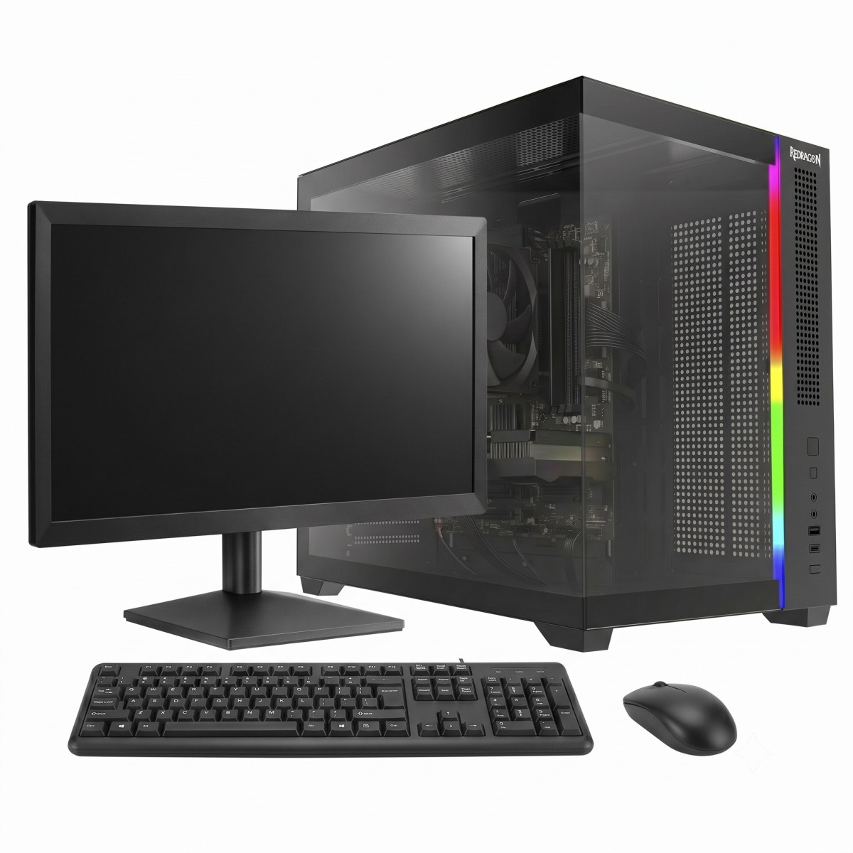 PC GAMER COMMANDER Intel Core i5 8400 / AMD Radeon RX 7600 / 16GB DDR4 (2X8GB) / SSD 512GB / Monitor 19 Pol