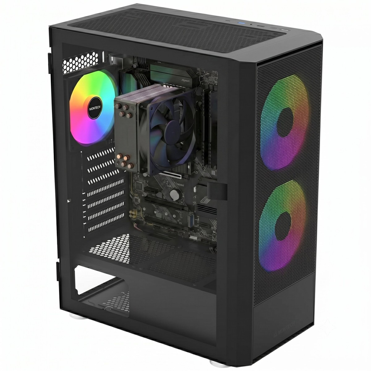 PC Gamer Montech LvL 1 AMD Ryzen 5 5600GT / 16GB DDR4 / SSD 512GB