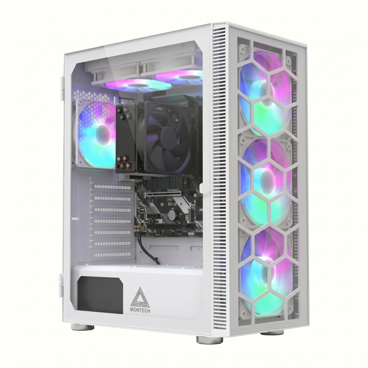 PC Gamer Montech LvL 1 AMD Ryzen 5 5600GT / 16GB DDR4 / SSD 512GB