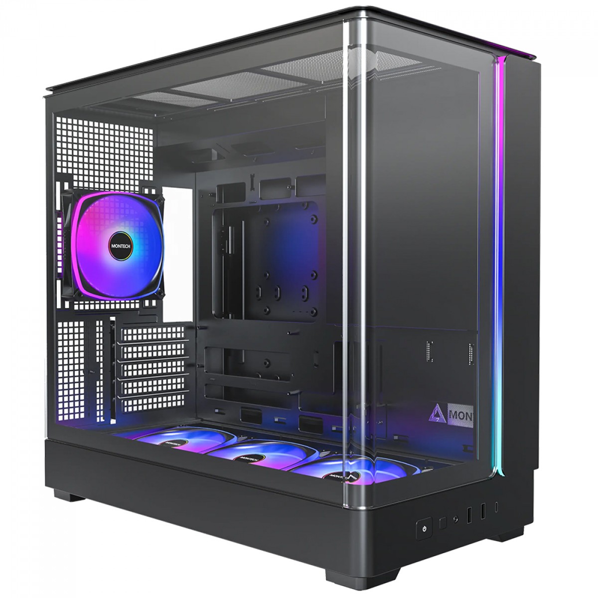 PC Gamer Montech LvL 2 AMD Ryzen 5 5500 / Radeon RX 9060 XT 16GB / 16GB DDR4 / SSD 512GB