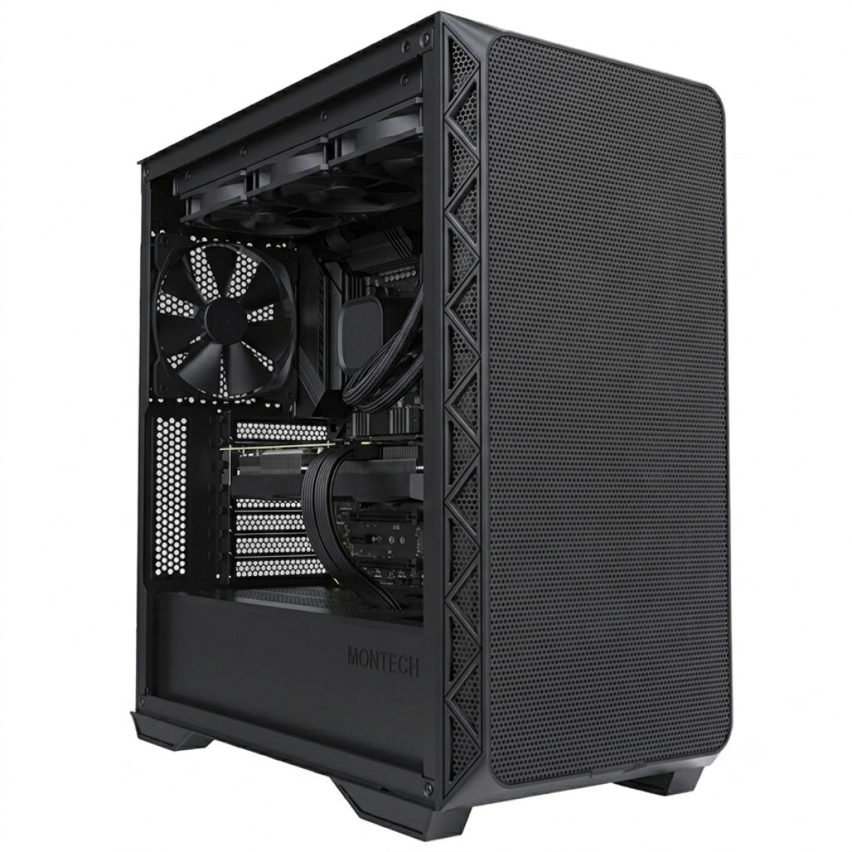 PC Gamer NOIR AMD Ryzen 5 7600X / Radeon RX 9060 XT 16GB / 16 GB DDR5 / SSD 1TB NVME