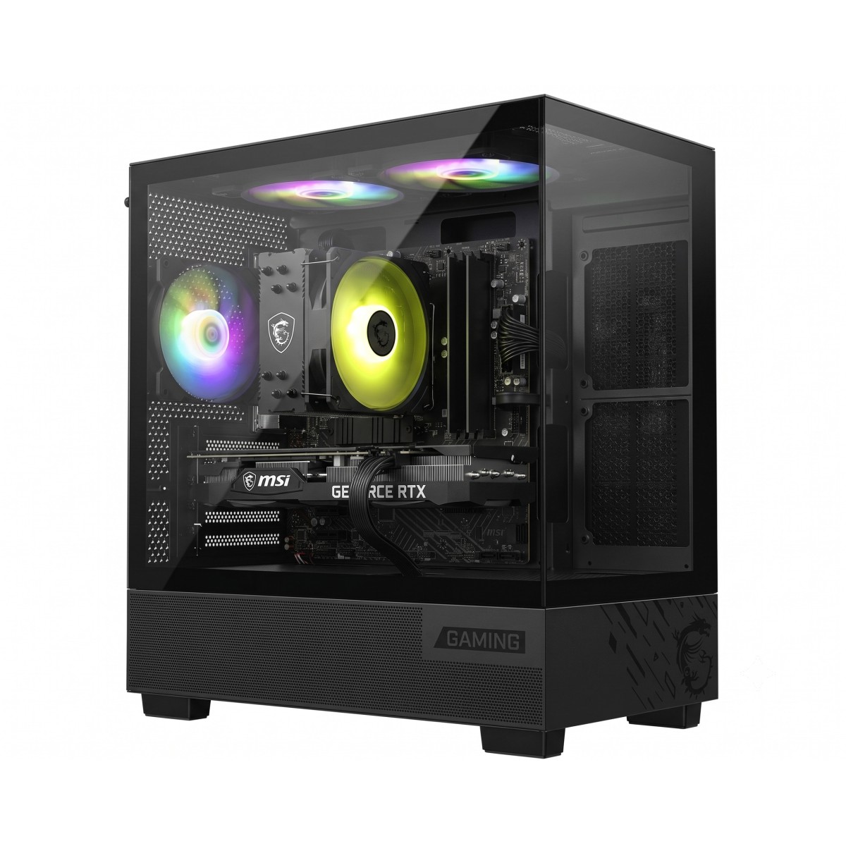 PC GAMER POWERED BY MSI ESSENTIAL Intel Core i5 12400F / RTX 3050 6GB / 16GB DDR4 / SSD 480GB