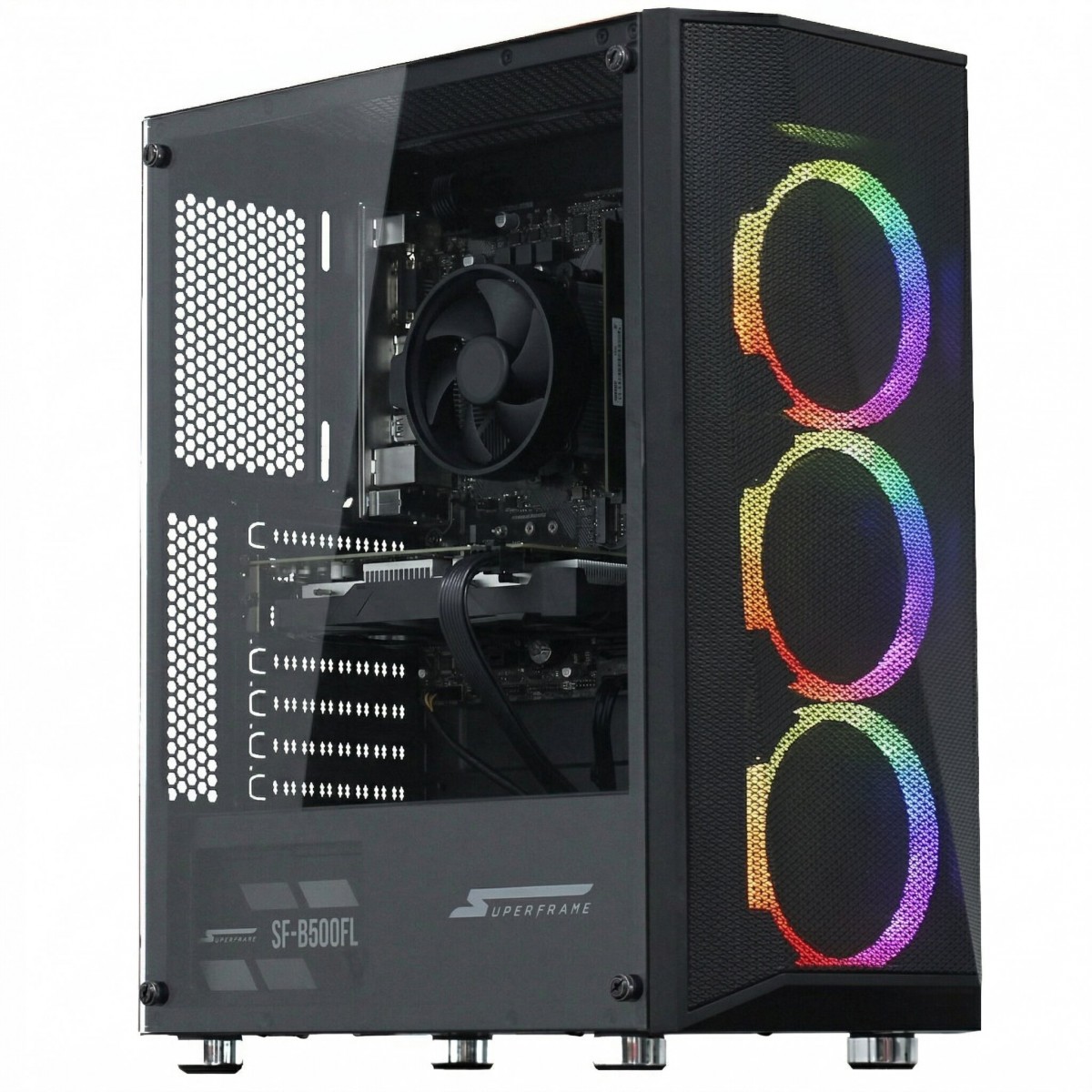PC GAMER SOLDIER Intel Core i5 4590 / AMD Radeon RX 550 / 16GB DDR3 / SSD 256GB