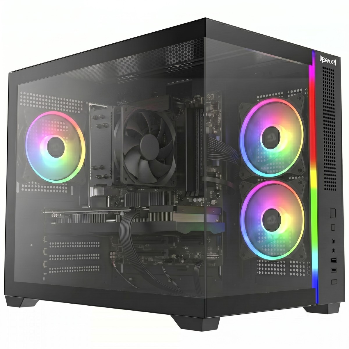 PC Gamer T-GAMER Austin AMD Ryzen 9 7900 / Radeon RX 7600 / 16GB DDR5 / SSD NVMe 1TB