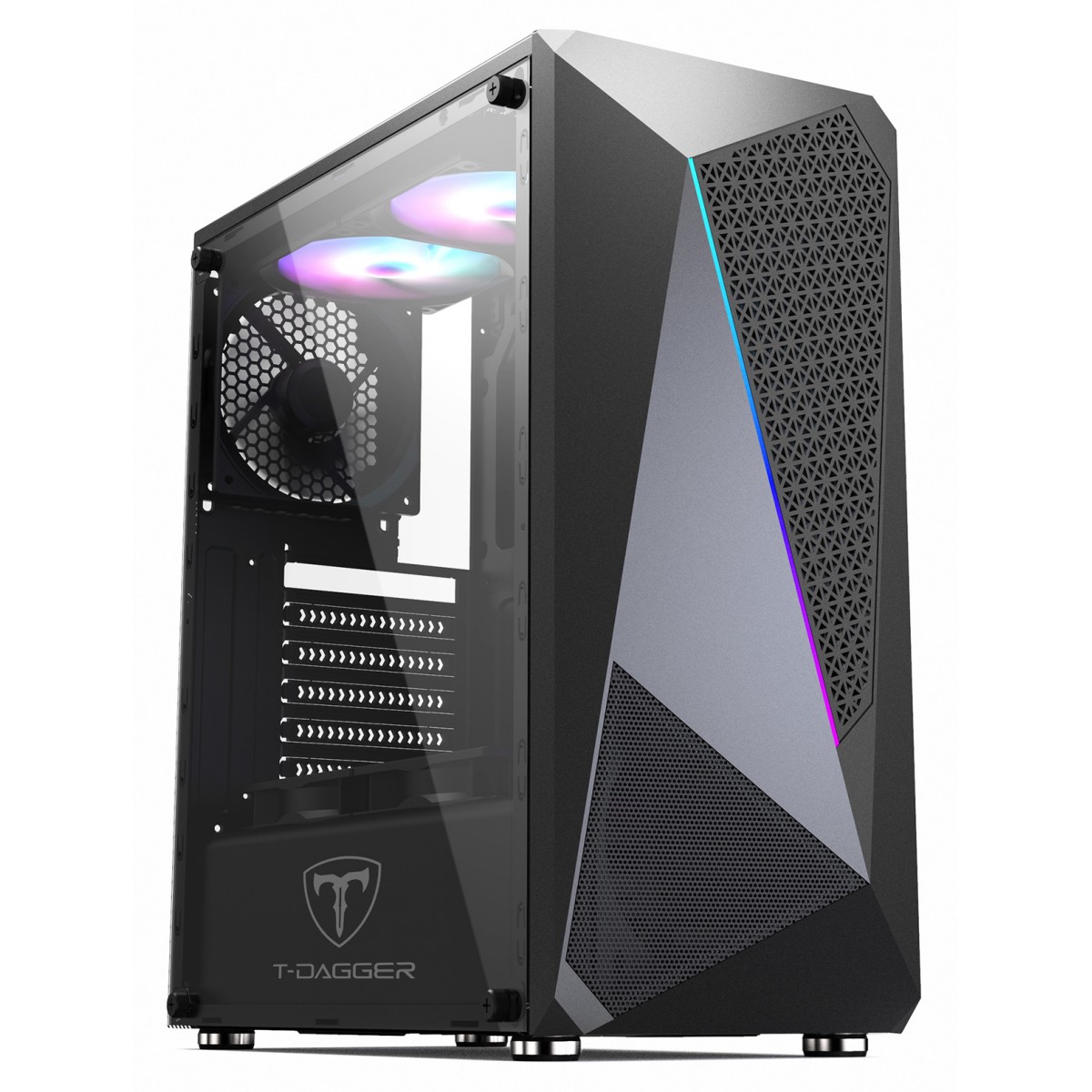 PC Gamer T-Gamer Charge Intel i5 9400F / AMD Radeon RX 6600 / DDR4 8GB / SSD 240GB