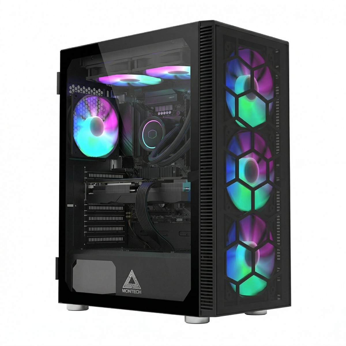 PC Gamer T-Gamer desTROYer Intel i5 12600K / Radeon RX 6600 / 16GB DDR4 / SSD 1TB