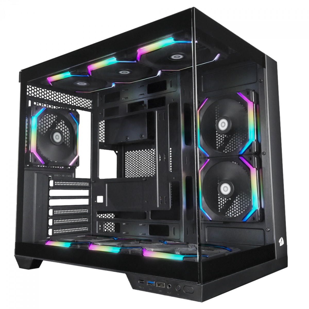 PC Gamer T-Gamer Flame AMD Ryzen 7 5700X / AMD Radeon RX 7700 XT / 16GB (2x8GB DDR4) / SSD NVMe 1TB