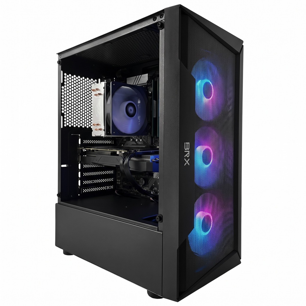 PC Gamer T-GAMER Flux AMD Ryzen 5 5500F / NVIDIA GeForce RTX 3060 / 32GB (2x16GB) DDR4 / SSD 480GB
