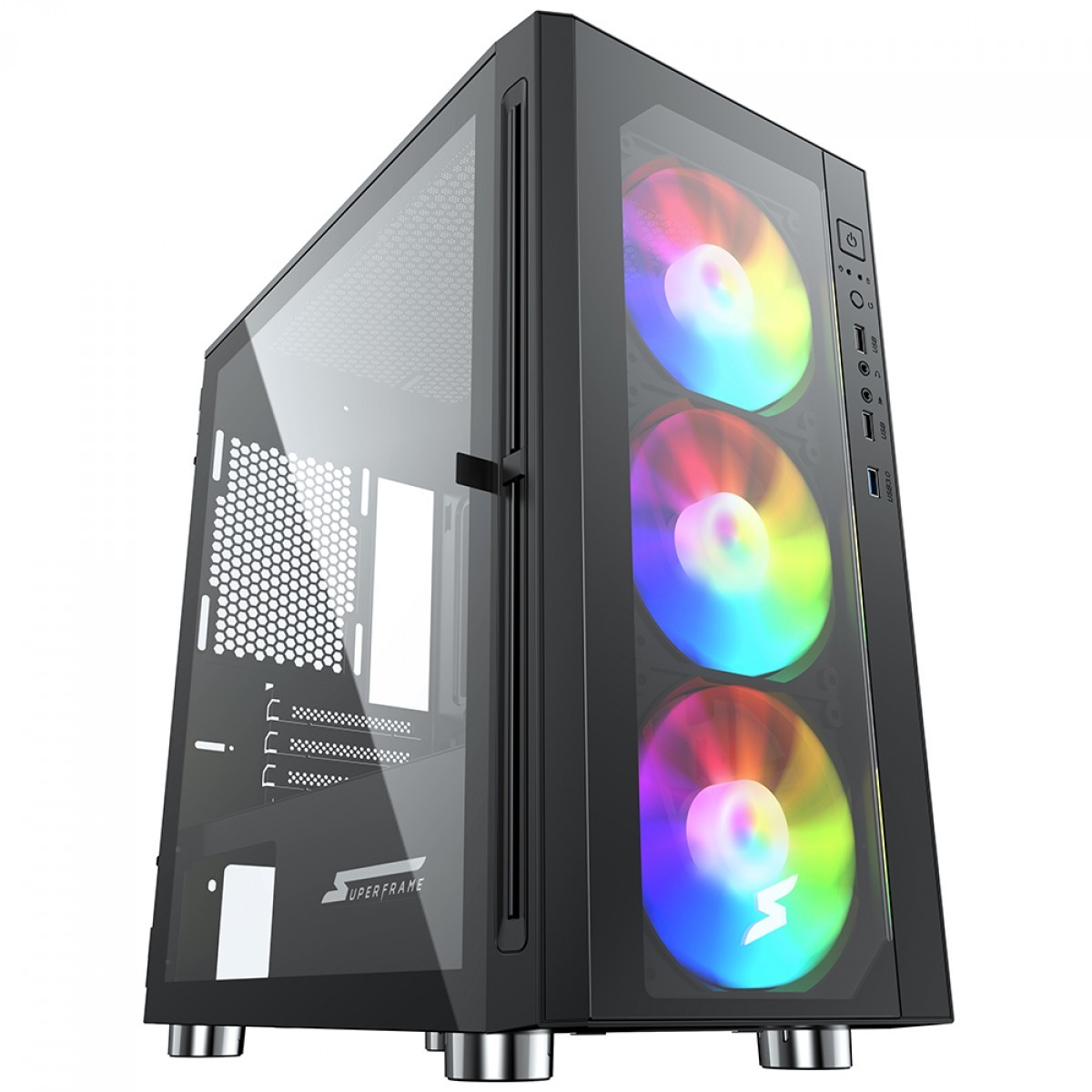 PC Gamer T-GAMER Klepper AMD Ryzen 7 8700F / GeForce RTX 3060 / 16GB DDR5 / SSD 240GB