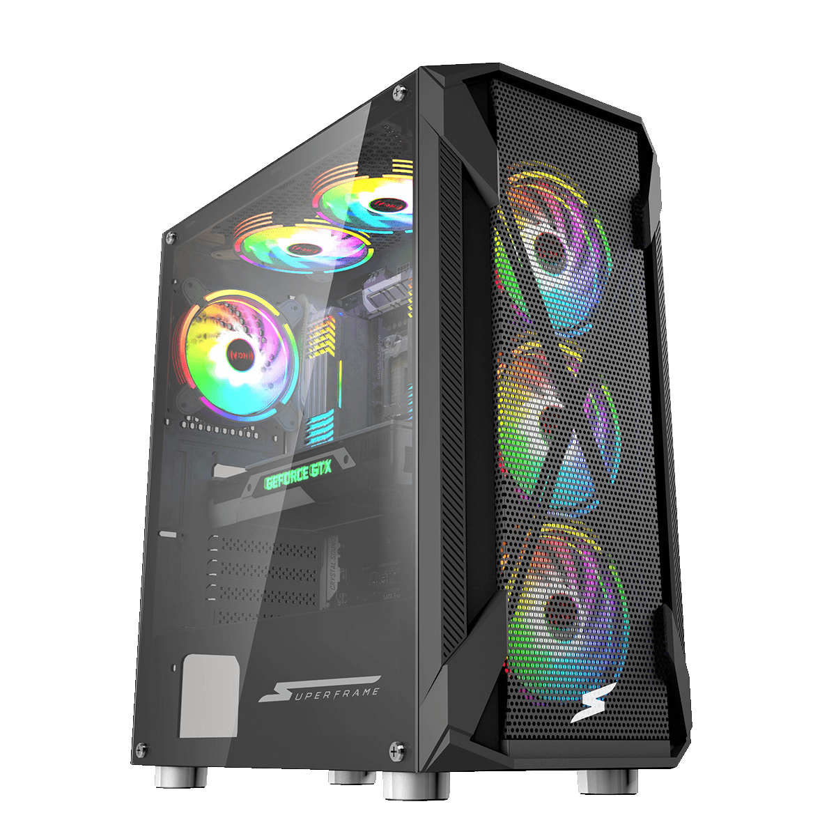 PC Gamer T-Gamer Thorn AMD Ryzen 5 4500 / NVIDIA GeForce GTX 1650 / 8GB DDR4 / SSD 240GB