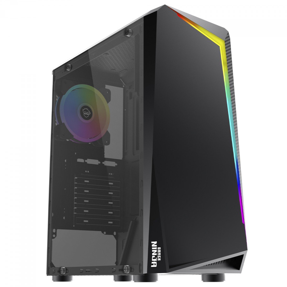 PC Gamer T-MOBA Eagle Intel i3 14100F / AMD Radeon RX 550 / 8GB DDR4 / SSD 240GB