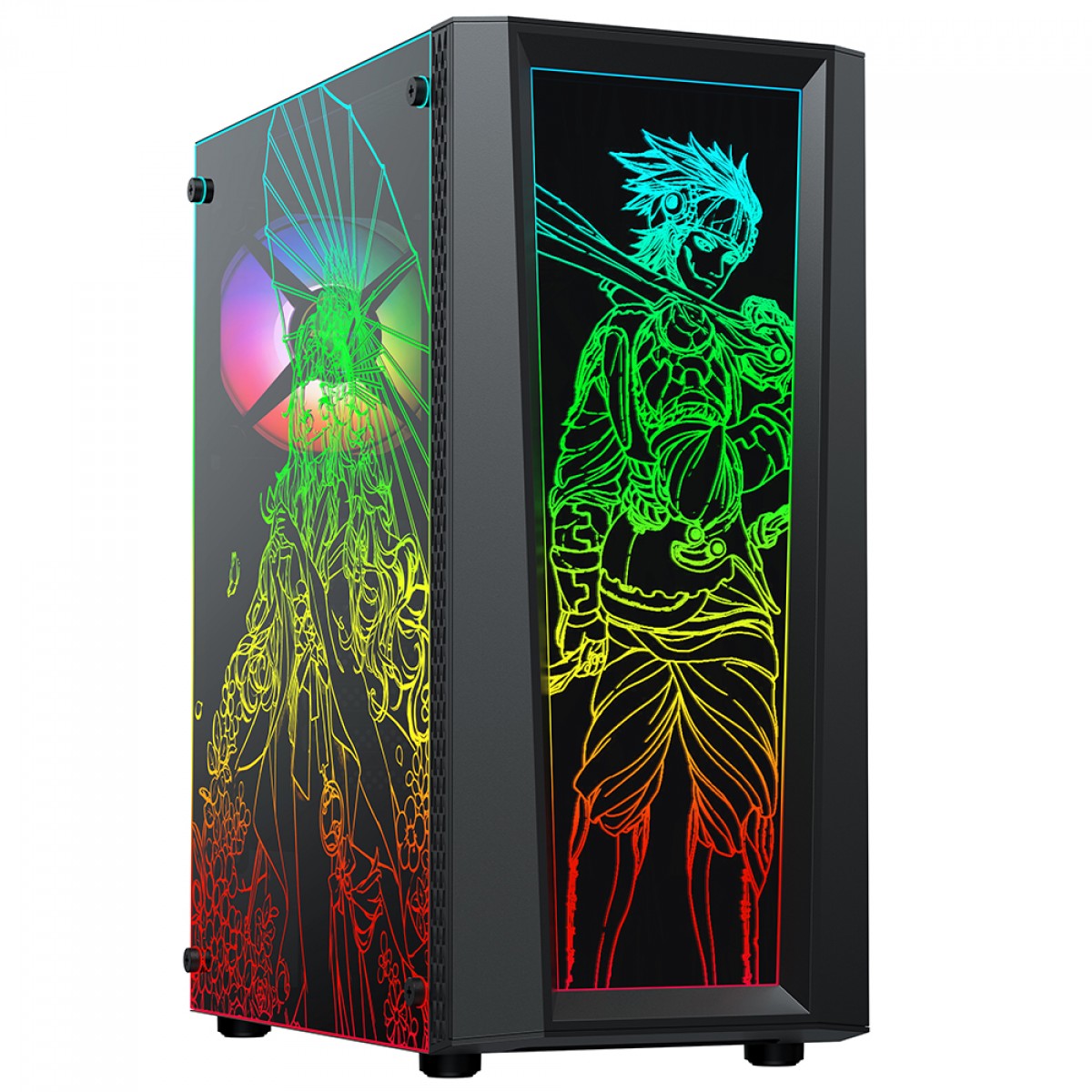 PC Gamer T-MOBA Executor AMD Ryzen 7 5700G / RX 560D 4GB / 8GB DDR4 / SSD 240GB