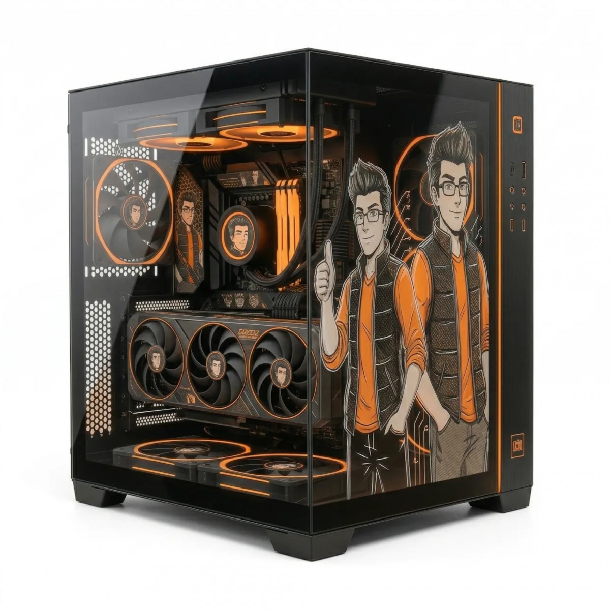 PC GAMER Tiozinho Husbando AMD Ryzen 9 10900X / Radeon RX 9080 XT 24GB / 32GB DDR5/ SSD 1TB