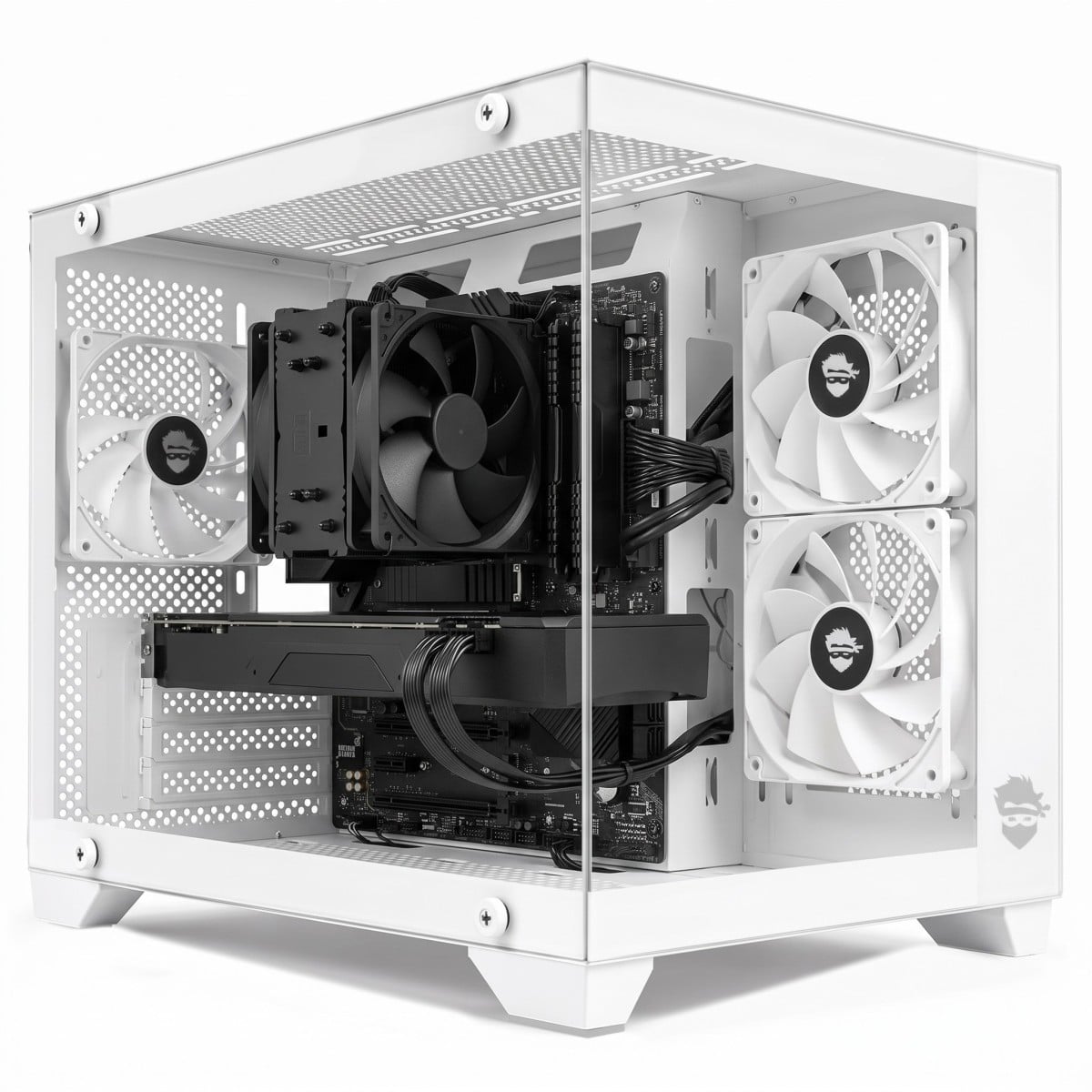 PC GAMER WINTER AMD Ryzen 5 5500F / AMD Radeon RX 7600 / 16GB DDR4 / SSD 480GB