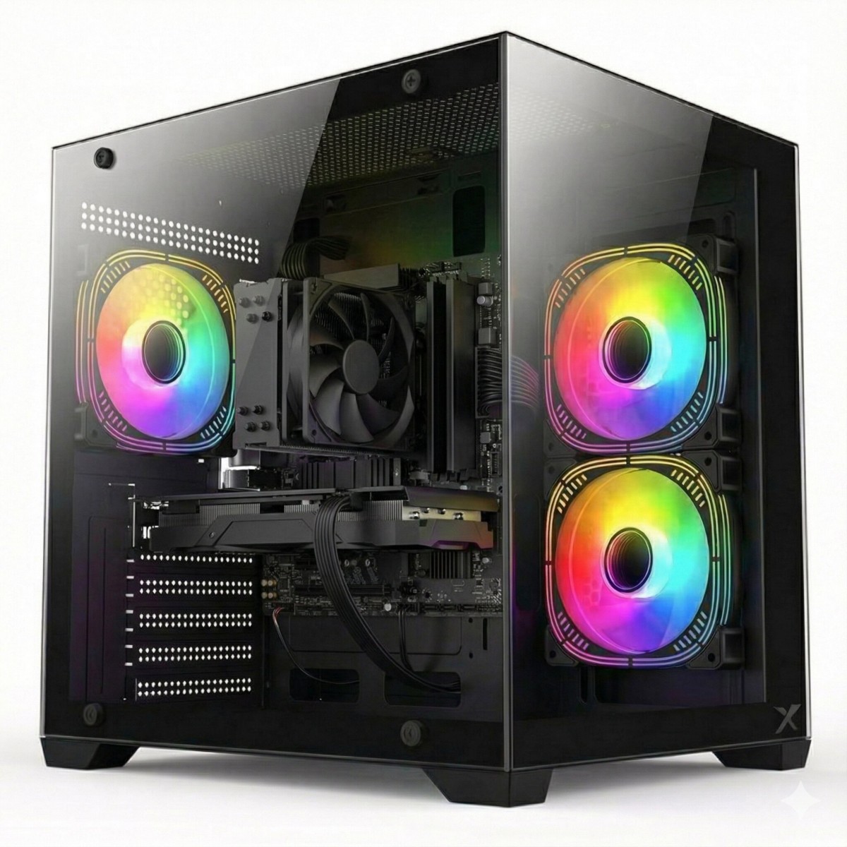 PC HOME FLEX AMD Ryzen 5 5500X3D / GeForce GT 610 / 16GB DDR4 / SSD 480GB
