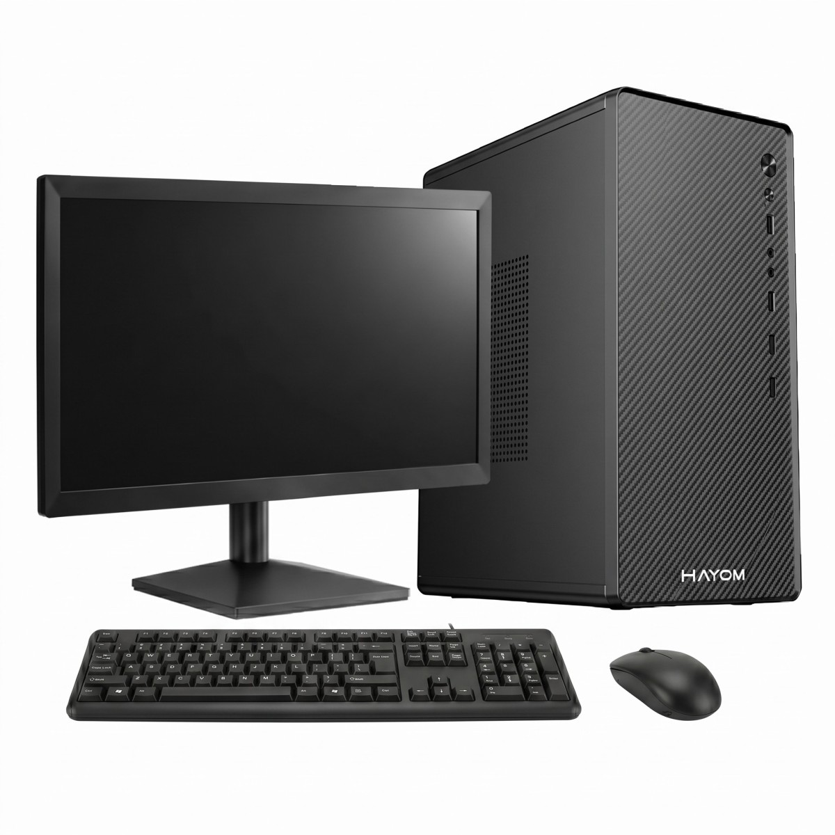 PC OFFICE PLUS Intel Core i3 8100 / 8GB DDR4 / SSD 240GB + Monitor 19 Pol + Chave Windows 11