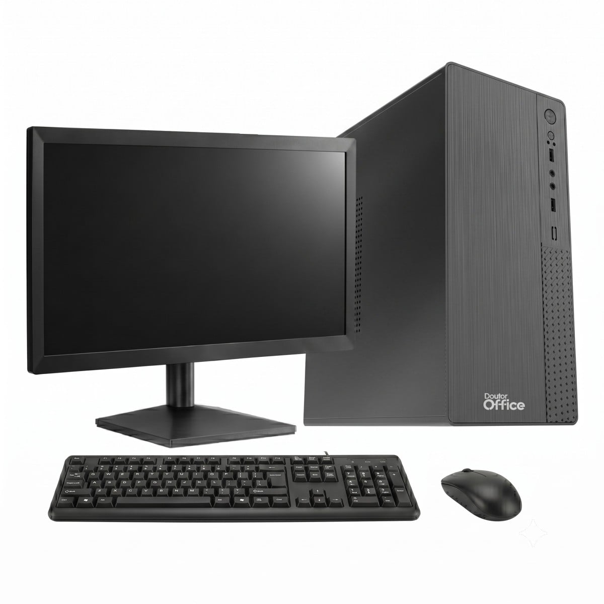 PC OFFICE PRO Ryzen 5 3400G / 8GB DDR4 / SSD 120GB / + Monitor 20 Pol / + Combo Teclado e Mouse