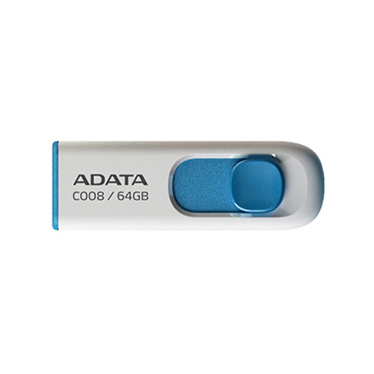 Pendrive Adata C008, 32GB, USB 2.0, Branco e Azul, AC008-32G-RWE