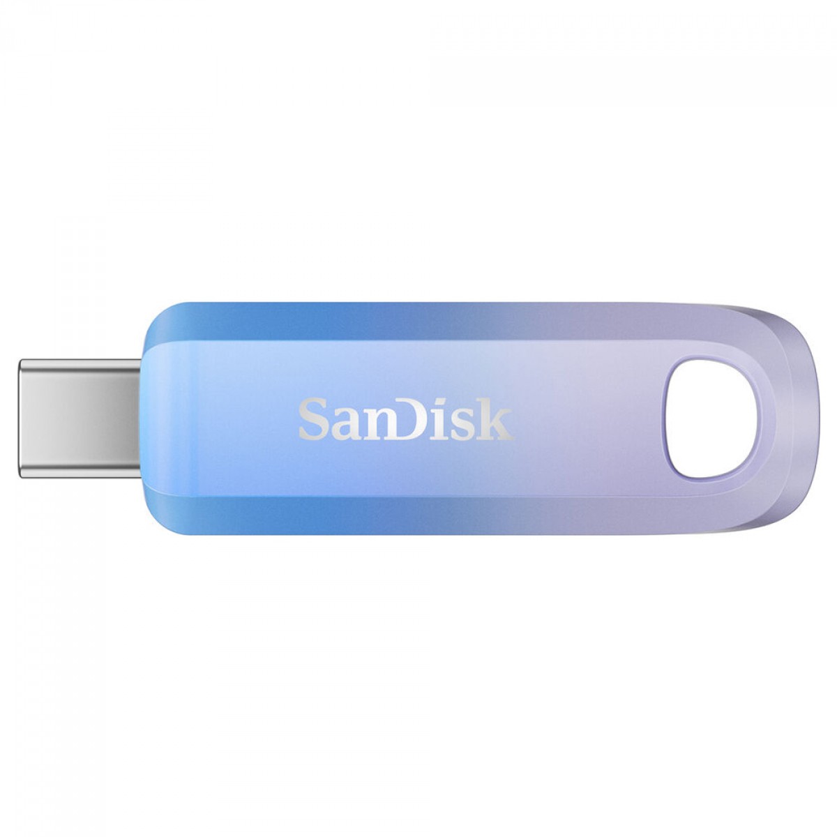 Pendrive SanDisk Creator, 256GB, USB Type-C, 400MBs, Azul, SDCZ75C-256G-G46