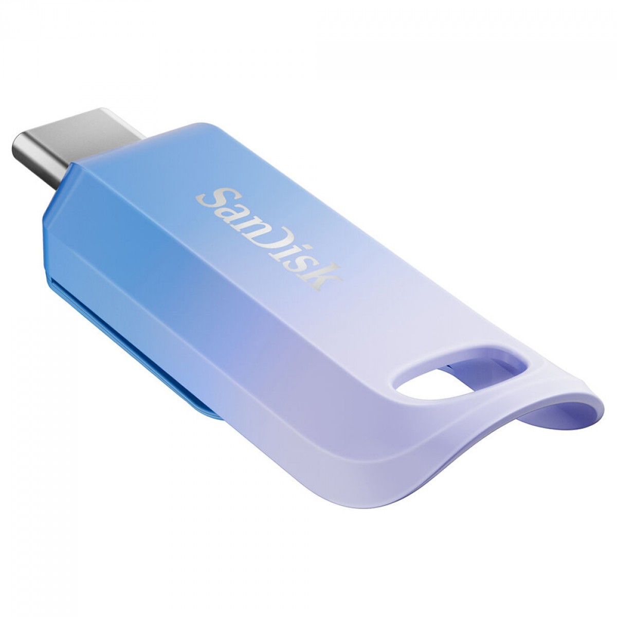 Pendrive SanDisk Creator, 512GB, USB Type-C, 400MBs, Azul, SDCZ75C-512G-G46