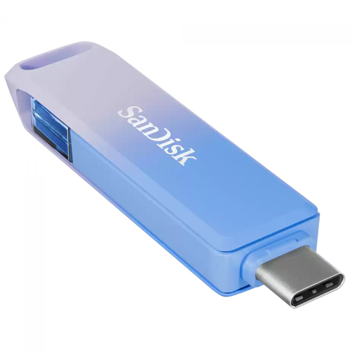 Pendrive SanDisk Creator Phone Drive, 256GB, USB-C e Lightning, Azul, SDIXD0N-256G-GN6TP