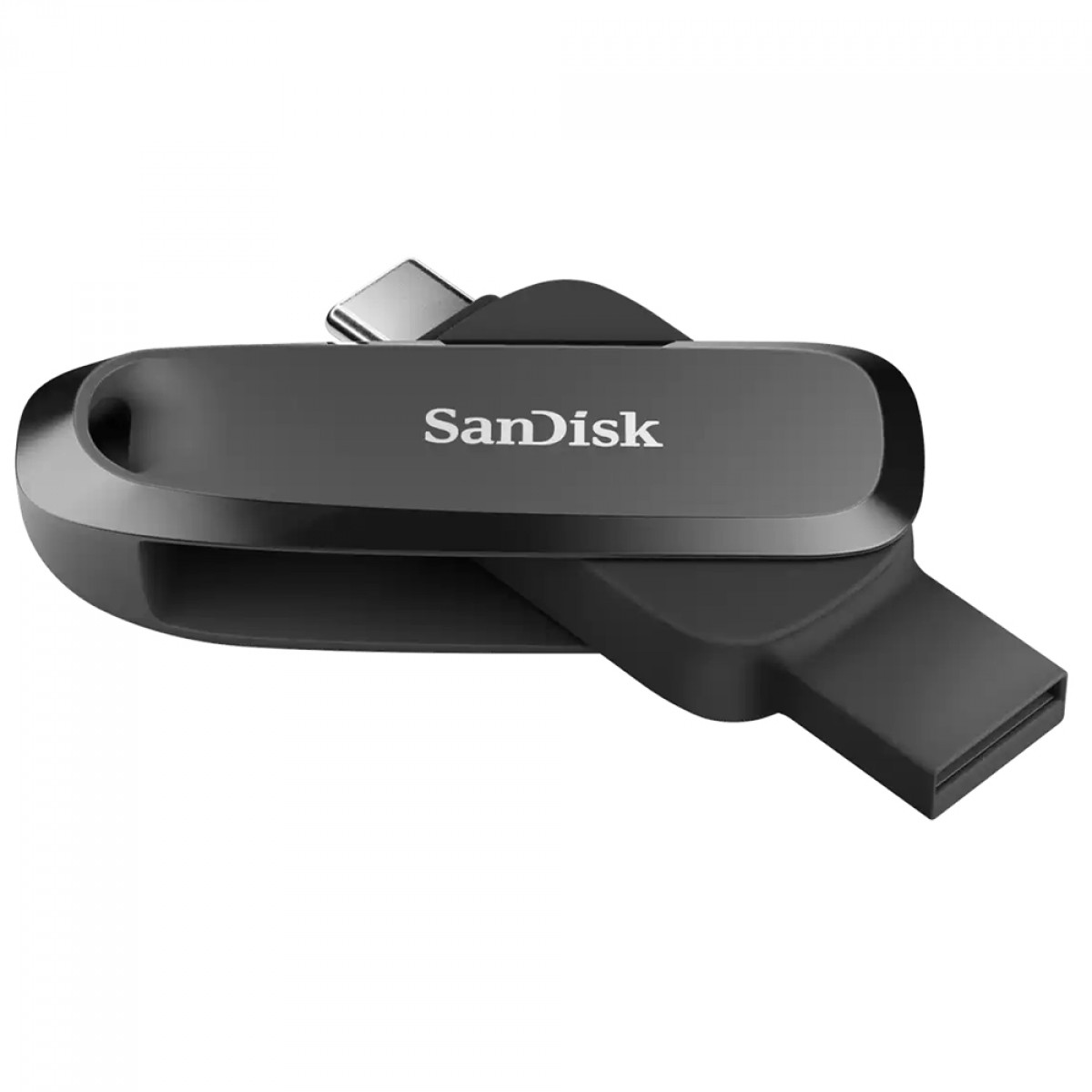 Pendrive SanDisk Phone Drive, 128GB, USB-C e USB 3.2, Preto, SDDDC6-128G-G46