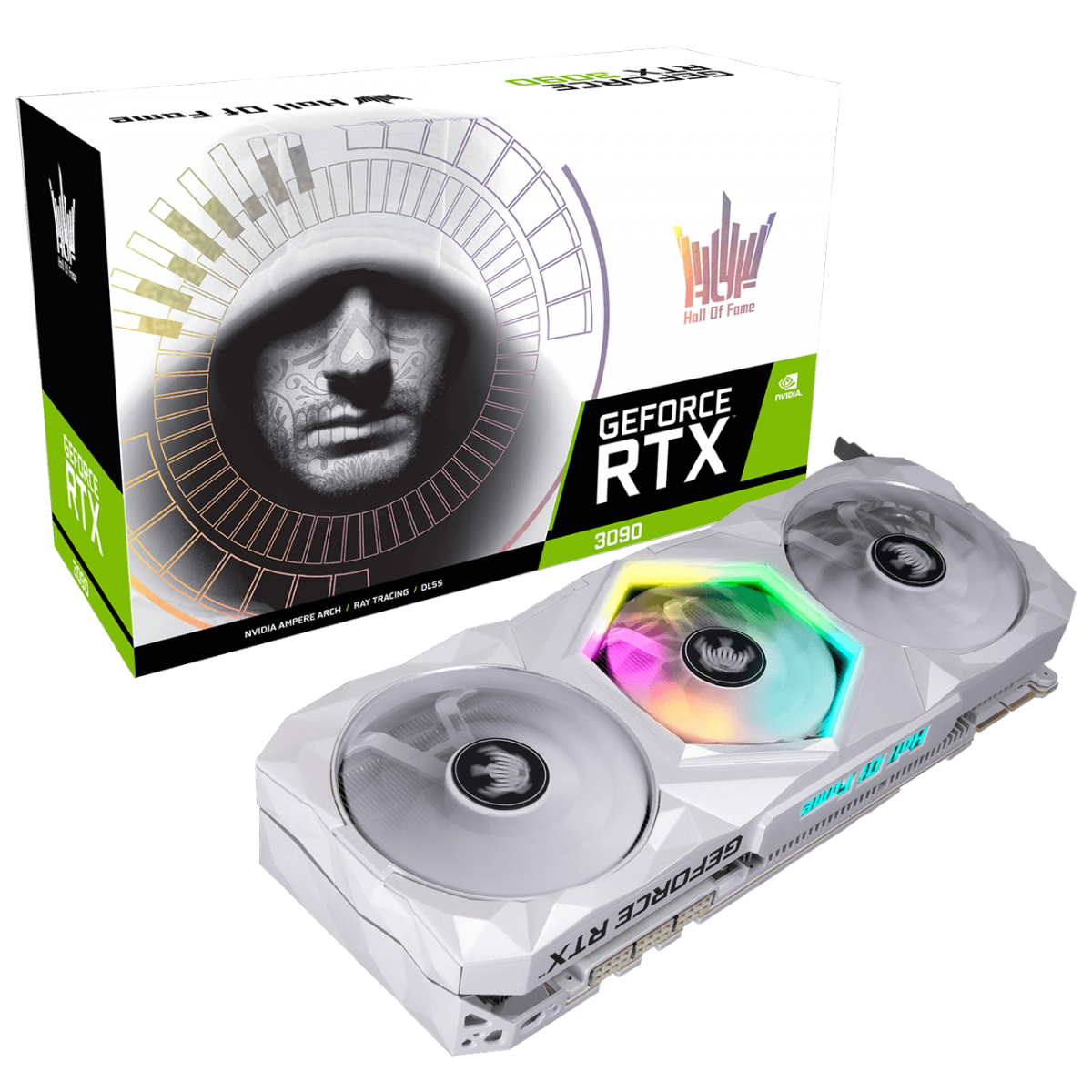 Placa de Video Galax GeForce RTX 3090 HOF, 24GB, GDDR6X, 384bit, 39NXM5MD3BNO