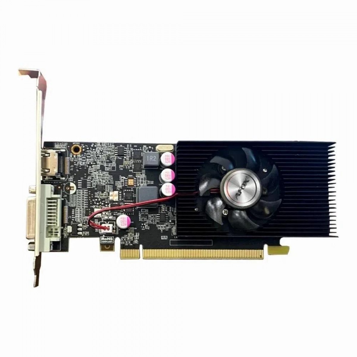 Placa de Vídeo Afox GeForce GT 1030, 2GB, GDDR5, 64bit, AF1030-2048D5L5-V2