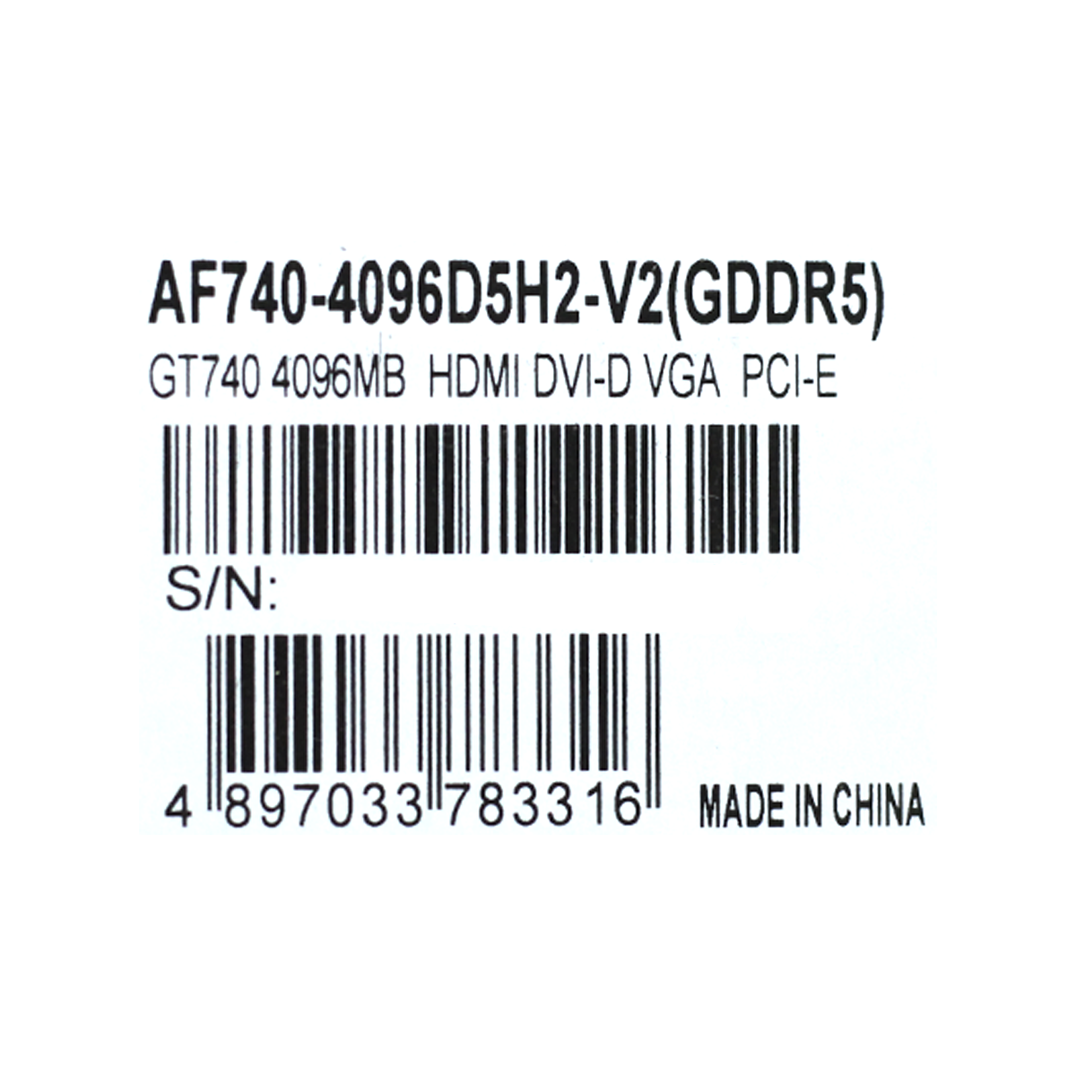 Placa de Video Afox GT-740 4GB DDR3 AF740-4096D3L3 no Paraguai - Atacado  Games - Paraguay
