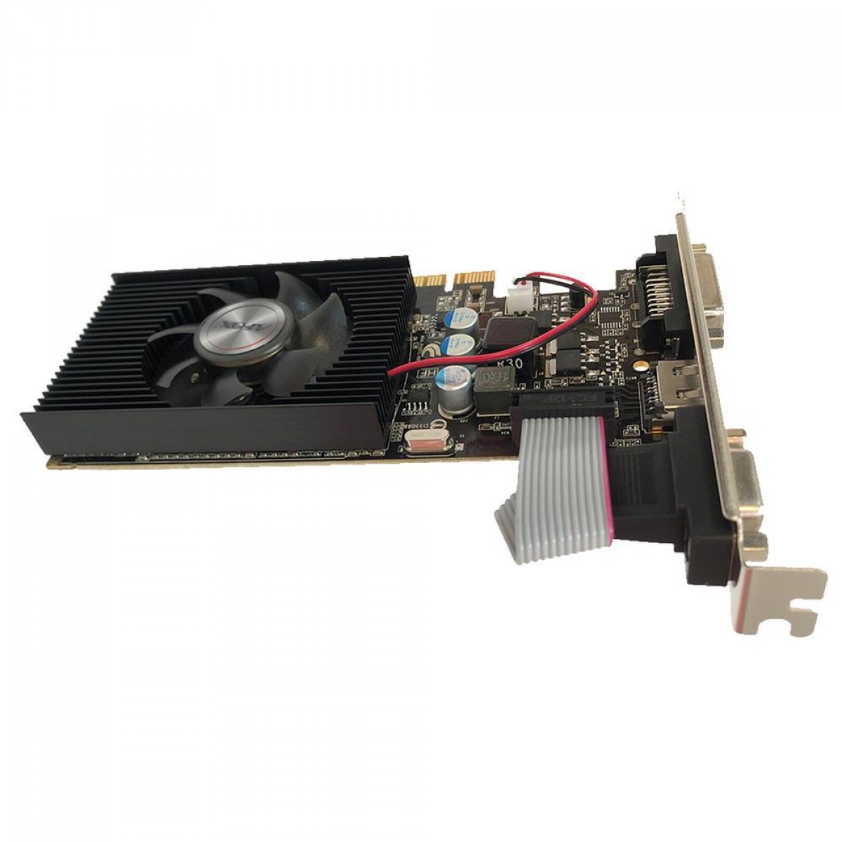 Placa De Vídeo Afox GeForce GT 220, 1GB, DDR3, 128Bits, AF220-1024D3L2