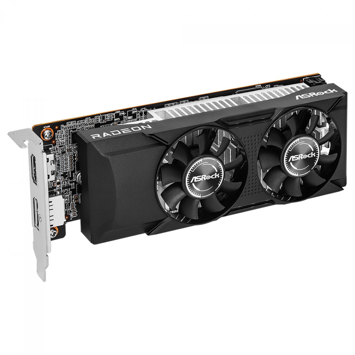 Placa de Vídeo ASRock AMD Radeon RX 550 Low Profile, 4GB, GDDR5, 128Bits, 90-GA4TZZ-00UANF