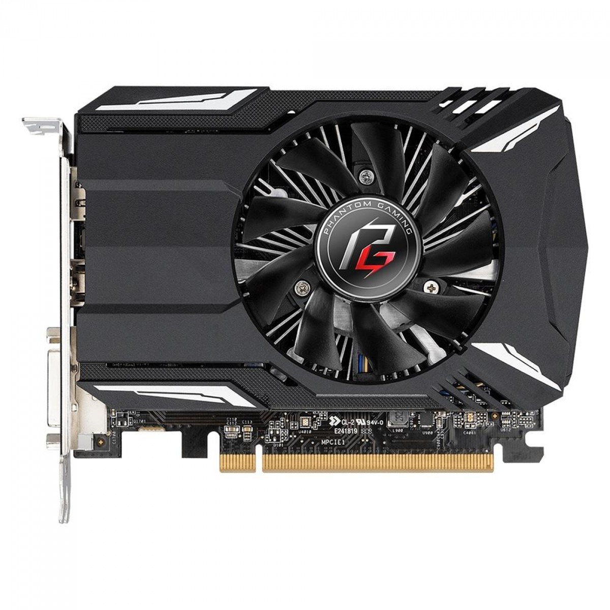 Placa de Vídeo ASRock AMD Radeon RX 550 Phantom Gaming, 4GB, GDDR5, 128Bits, 90-GA07ZZ-00UANF