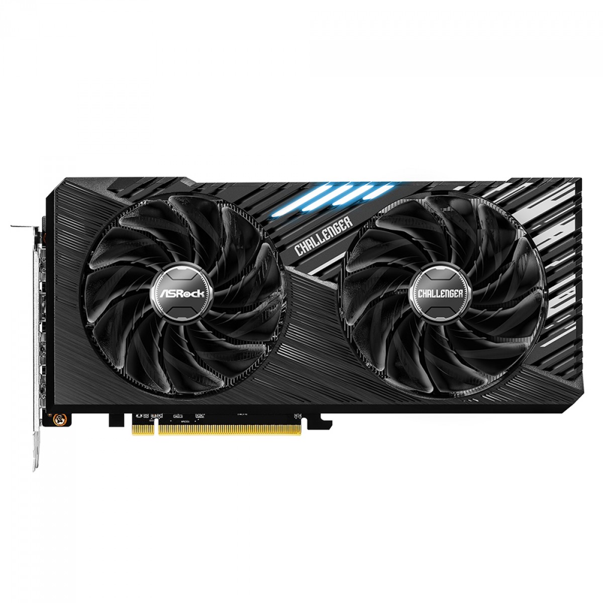 Placa de Vídeo ASRock AMD Radeon RX 7600 XT Challenger OC Placa de Vídeo ASRock AMD Radeon RX 7600 XT Challenger OC