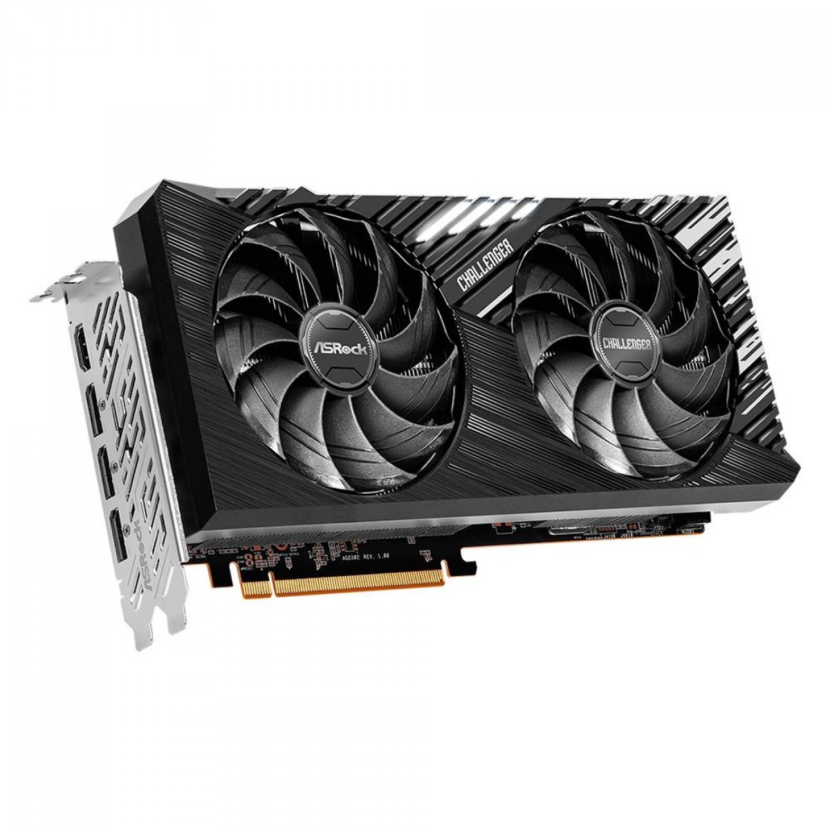 Placa de Vídeo AsRock AMD Radeon RX 7700 XT Challenger OC, 12GB, GDDR6, FSR, Ray Tracing, 90-GA4QZZ-00UANF - Open Box - MARCAS DE USO