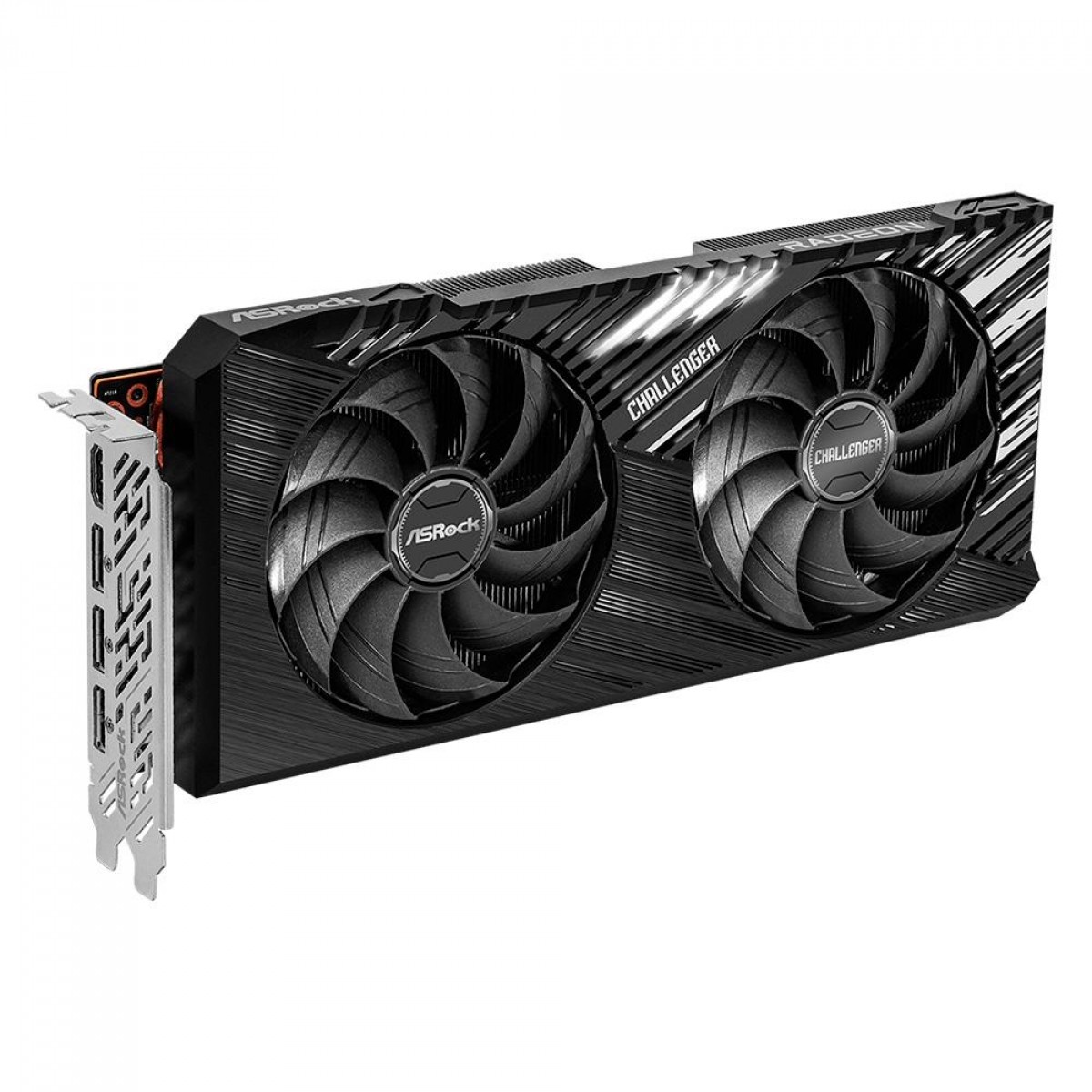 Placa de Vídeo AsRock AMD Radeon RX 7700 XT Challenger OC, 12GB, GDDR6, FSR, Ray Tracing, 90-GA4QZZ-00UANF - Open Box - MARCAS DE USO