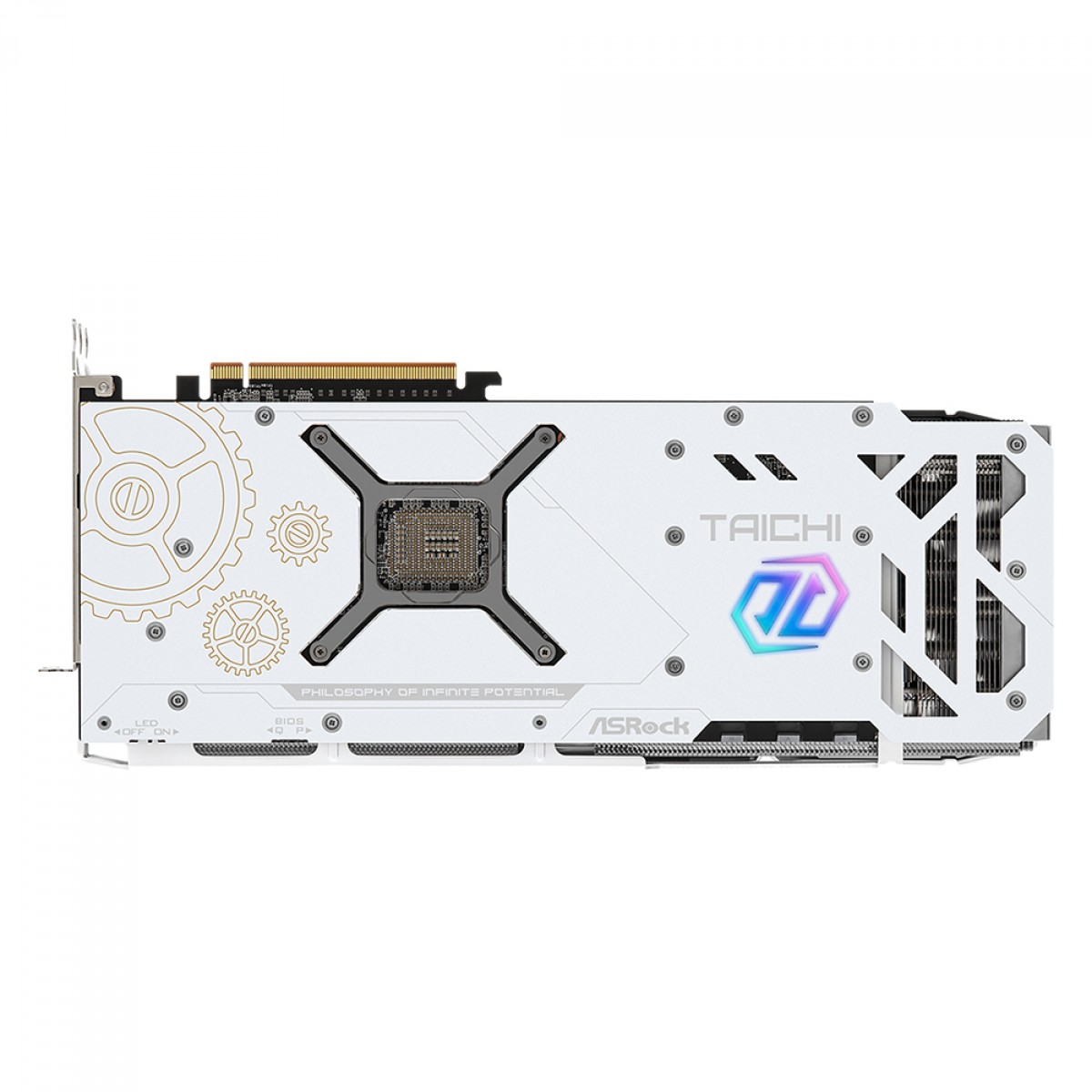 Placa De Vídeo AsRock AMD Radeon RX 7900 XTX Taichi White OC, 24GB, GDDR6, FSR, Ray Tracing, 90-GA4AZZ-00UANF