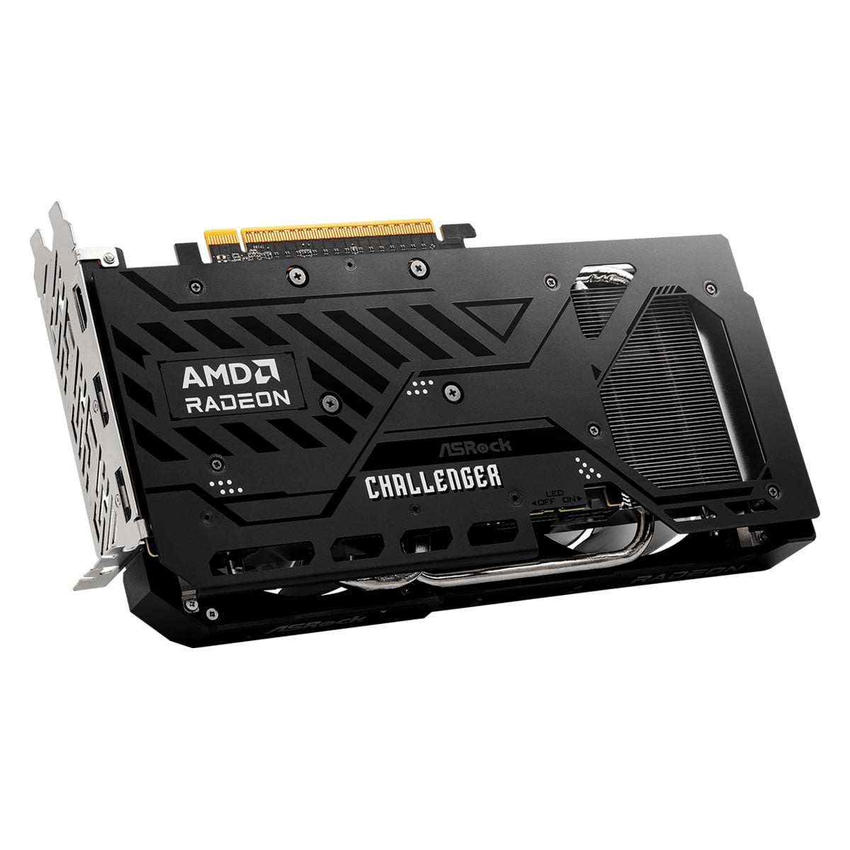 Placa de Vídeo ASRock AMD Radeon RX 9050 Challenger, 8GB, GDDR6, FSR, Ray Tracing, 90-GA6NZZ-00UANZ