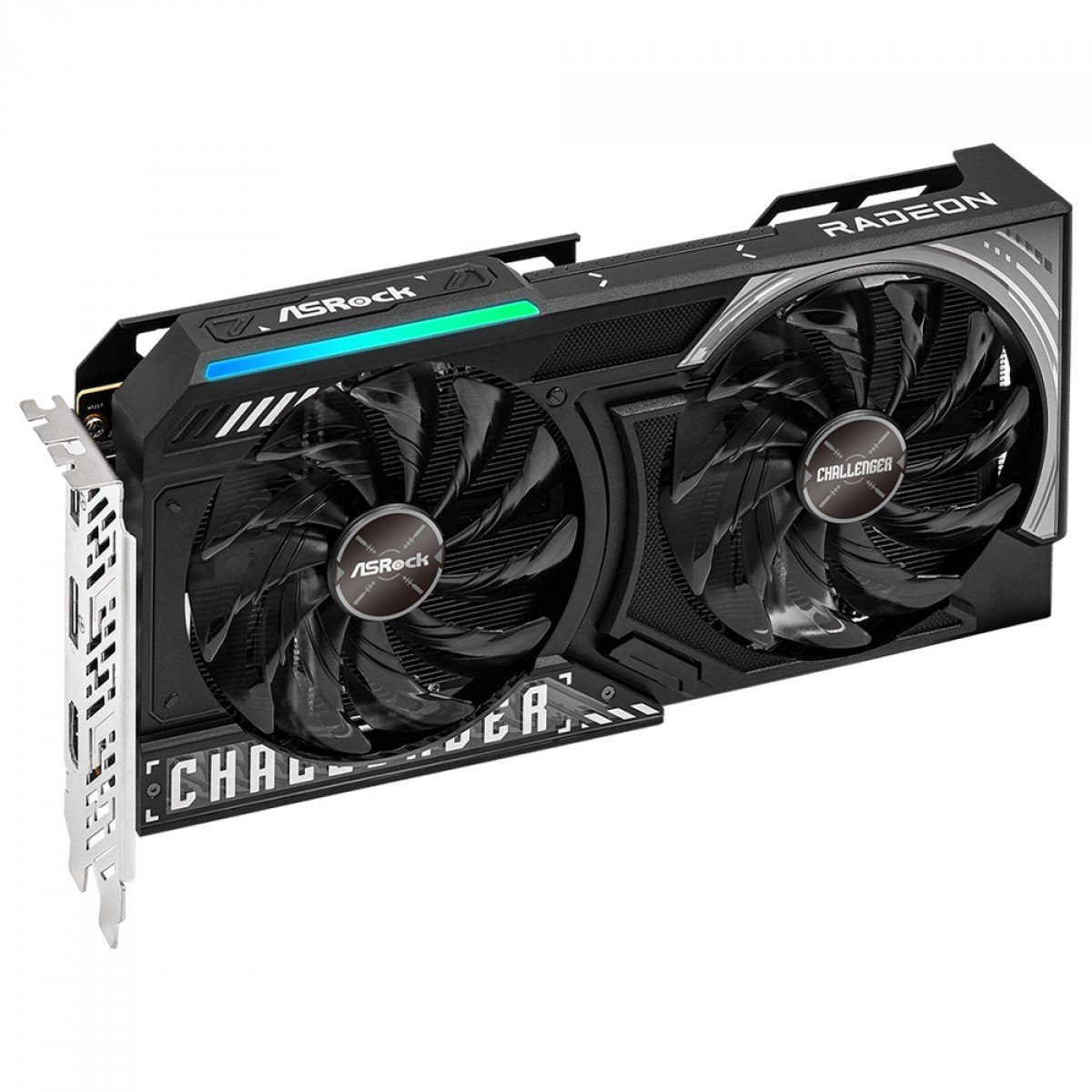 Placa de Vídeo ASRock AMD Radeon RX 9060 XT Challenger OC, 8GB, GDDR6, FSR, Ray Tracing, 90-GA5TZZ-00UANF