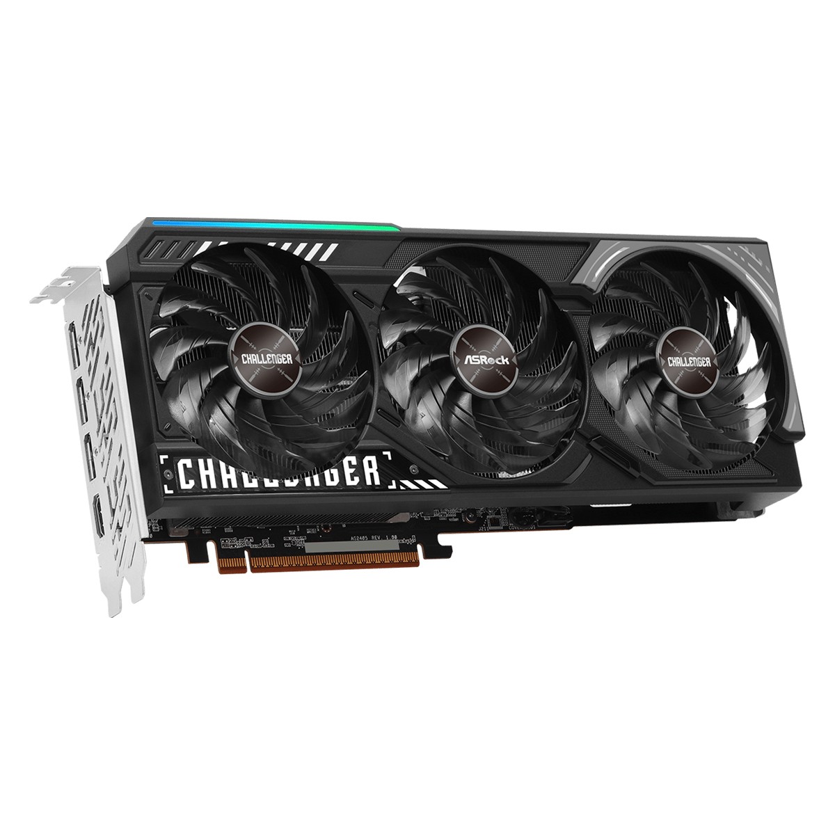 Placa de Vídeo ASRock AMD Radeon RX 9070 GRE Challenger, 12GB, GDDR6, FSR, Ray Tracing, 90-GA6TZZ-00UANF