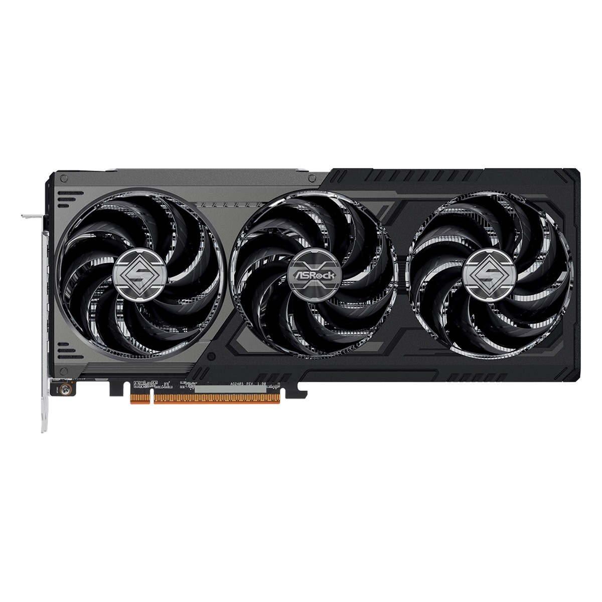 Placa de Vídeo ASRock AMD Radeon RX 9070 GRE Steel Legend Dark OC, 12GB, GDDR6, FSR, Ray Tracing, 90-GA5WZZ-00UANF