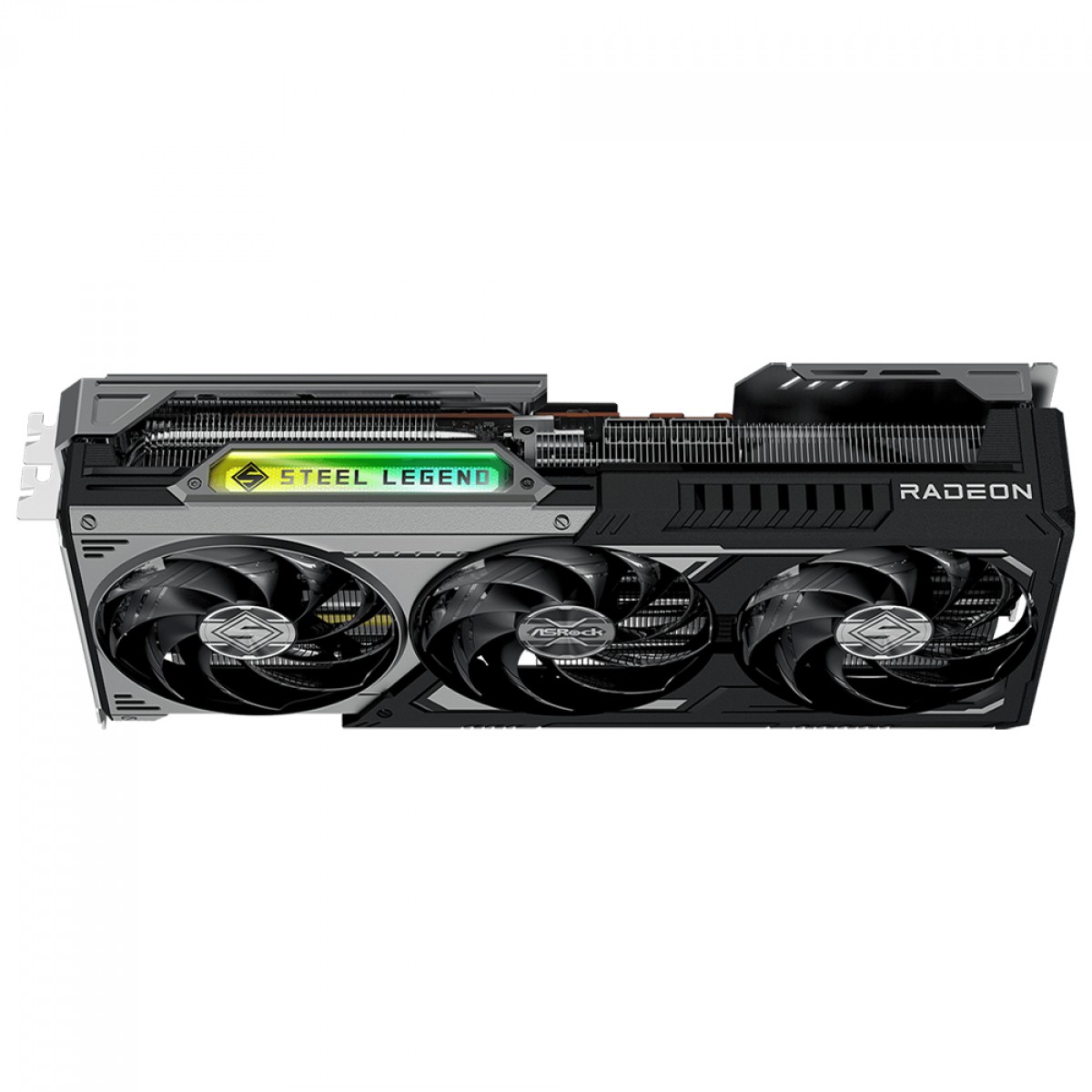 Placa de Vídeo ASRock AMD Radeon RX 9070 XT Steel Legend Dark