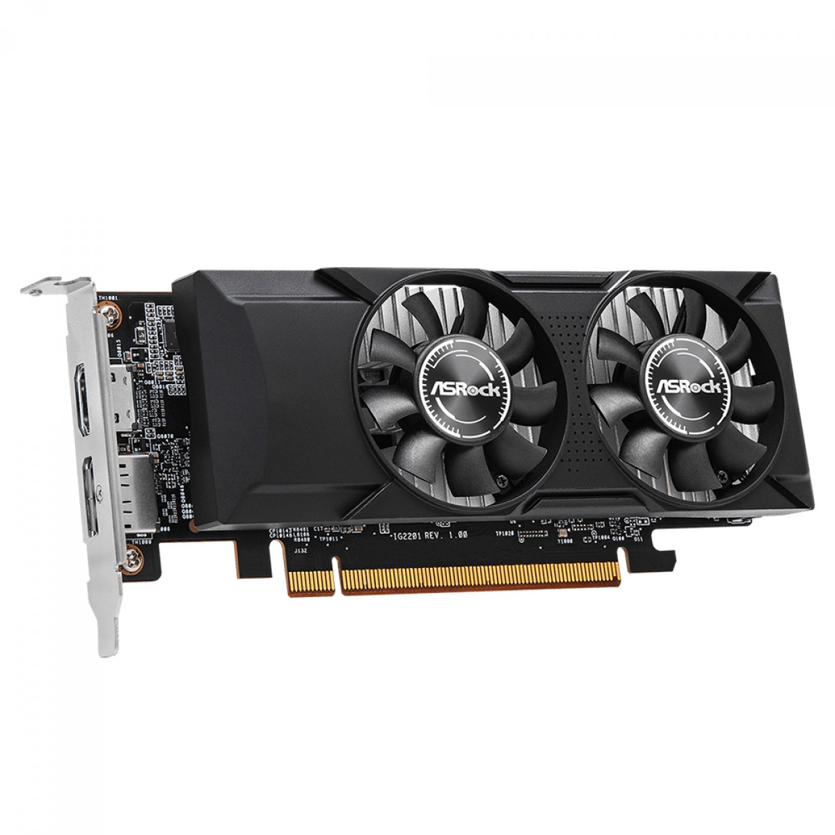 Placa De Vídeo ASRock Intel Arc A310 Low Profile, 4GB, GDDR6, XeSS, Ray Tracing, 90-GA4NZZ-00UANF